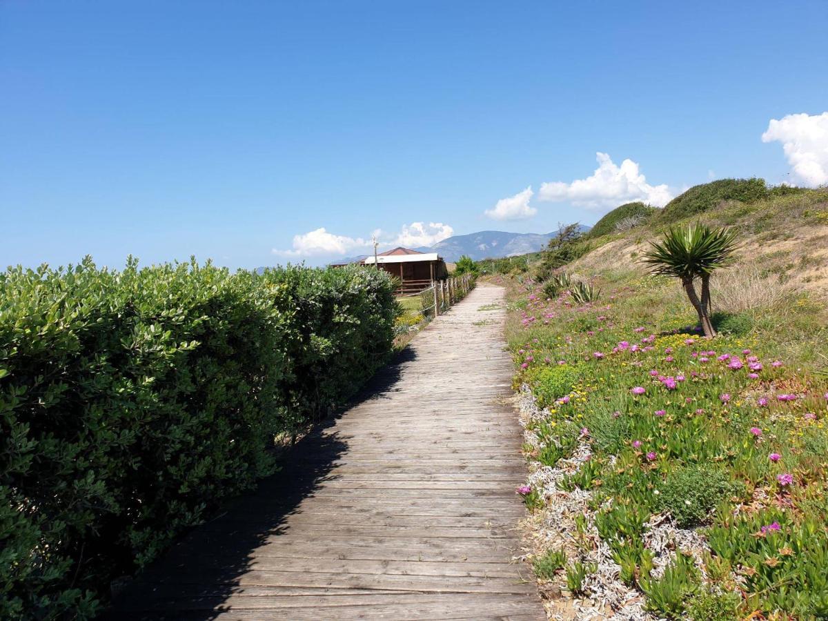 La Villa Fronte Spiaggia Bandiera Blu Sperlonga Exteriér fotografie