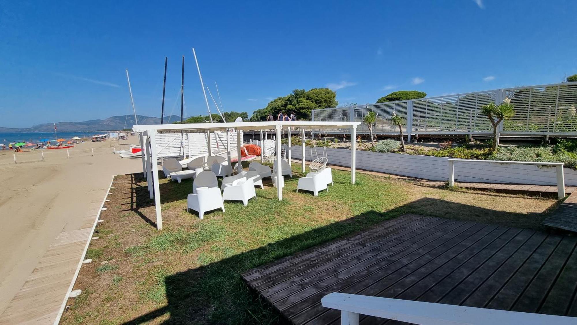 La Villa Fronte Spiaggia Bandiera Blu Sperlonga Exteriér fotografie