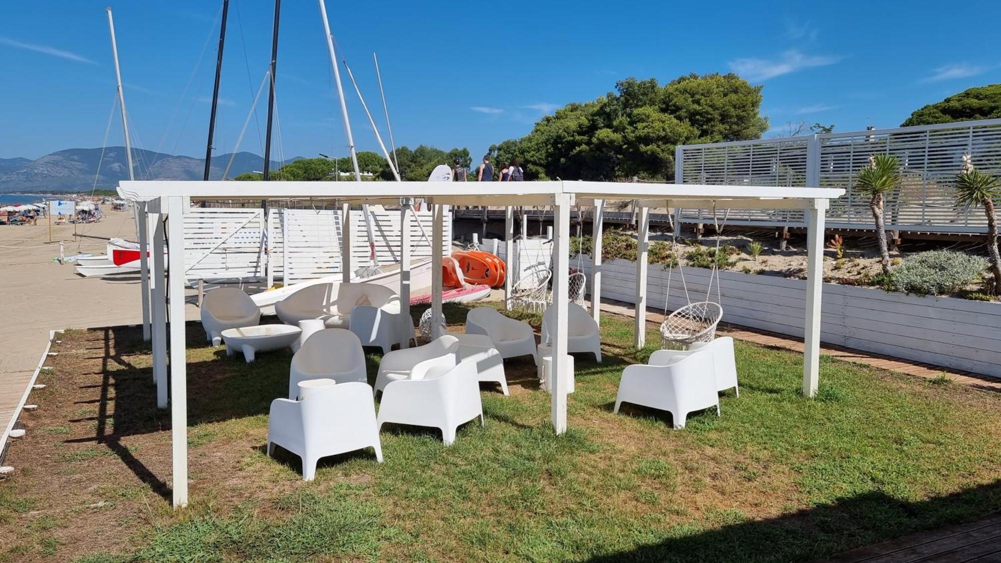 La Villa Fronte Spiaggia Bandiera Blu Sperlonga Exteriér fotografie