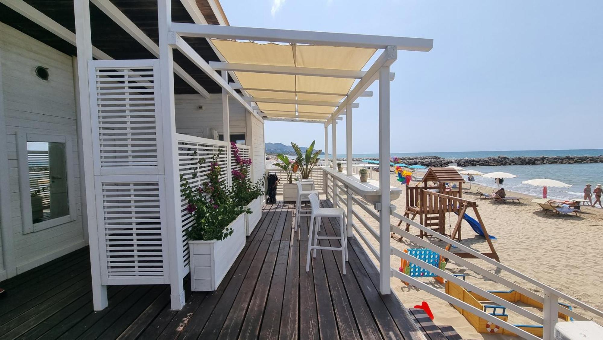 La Villa Fronte Spiaggia Bandiera Blu Sperlonga Exteriér fotografie